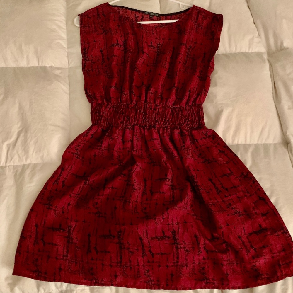 Red dress